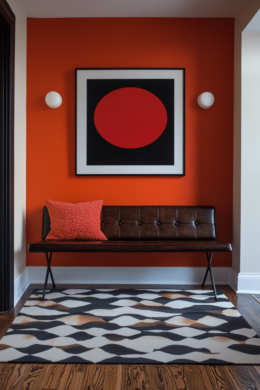 Small apartment entrance