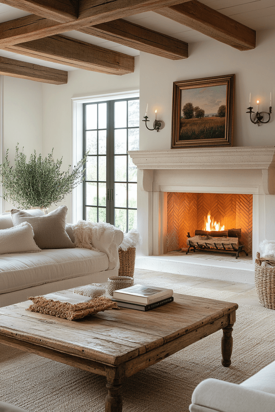 french provincial living room