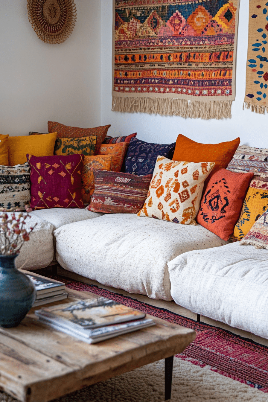 spring boho home decor ideas