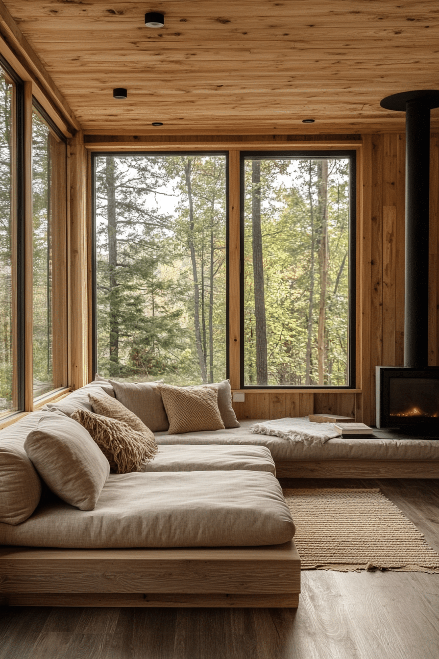 small cabin interiors