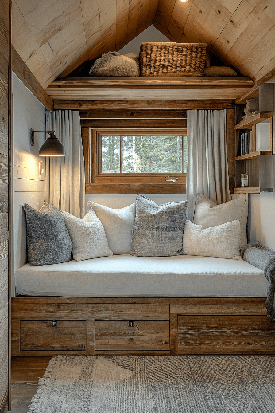 Tiny Cabins Interiors