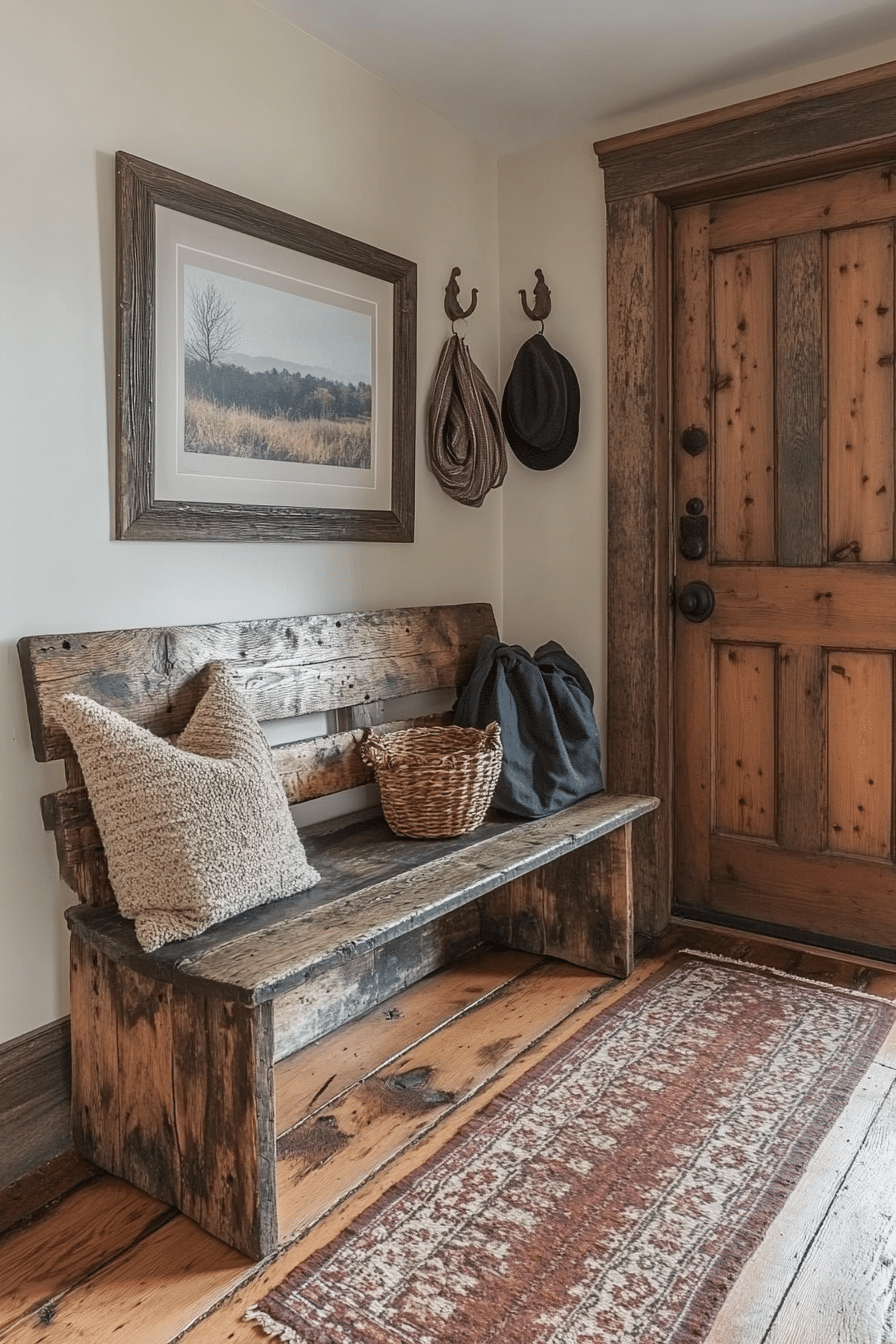 Small apartment entrance