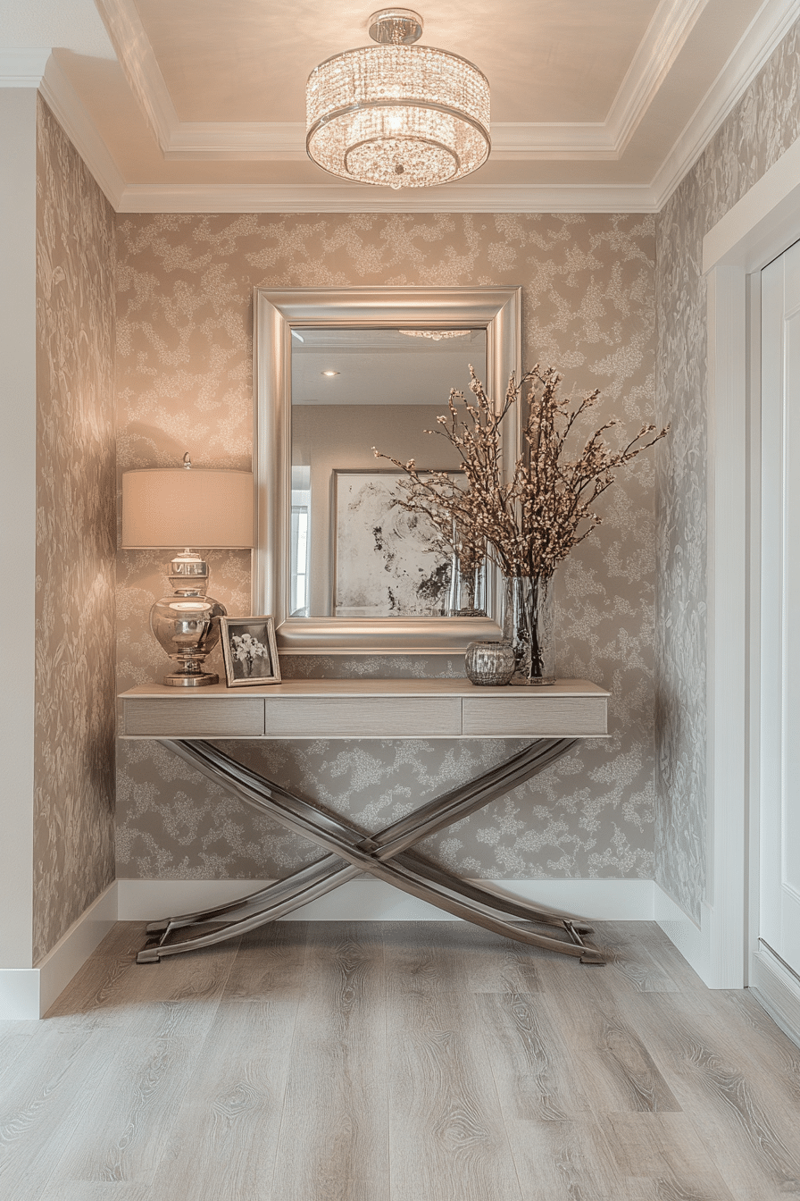 Small apartment entrance