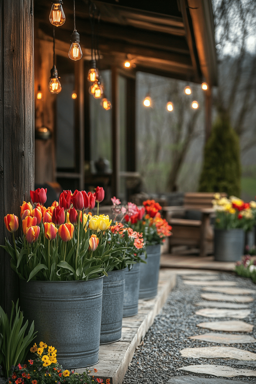 rustic spring home decor ideas
