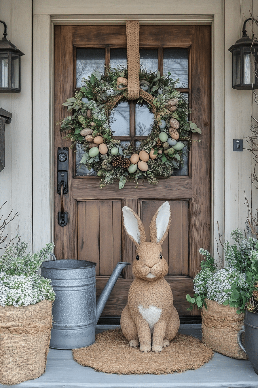 easter wreaths for front door