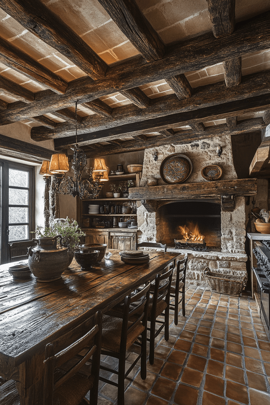 french provincial kitchen