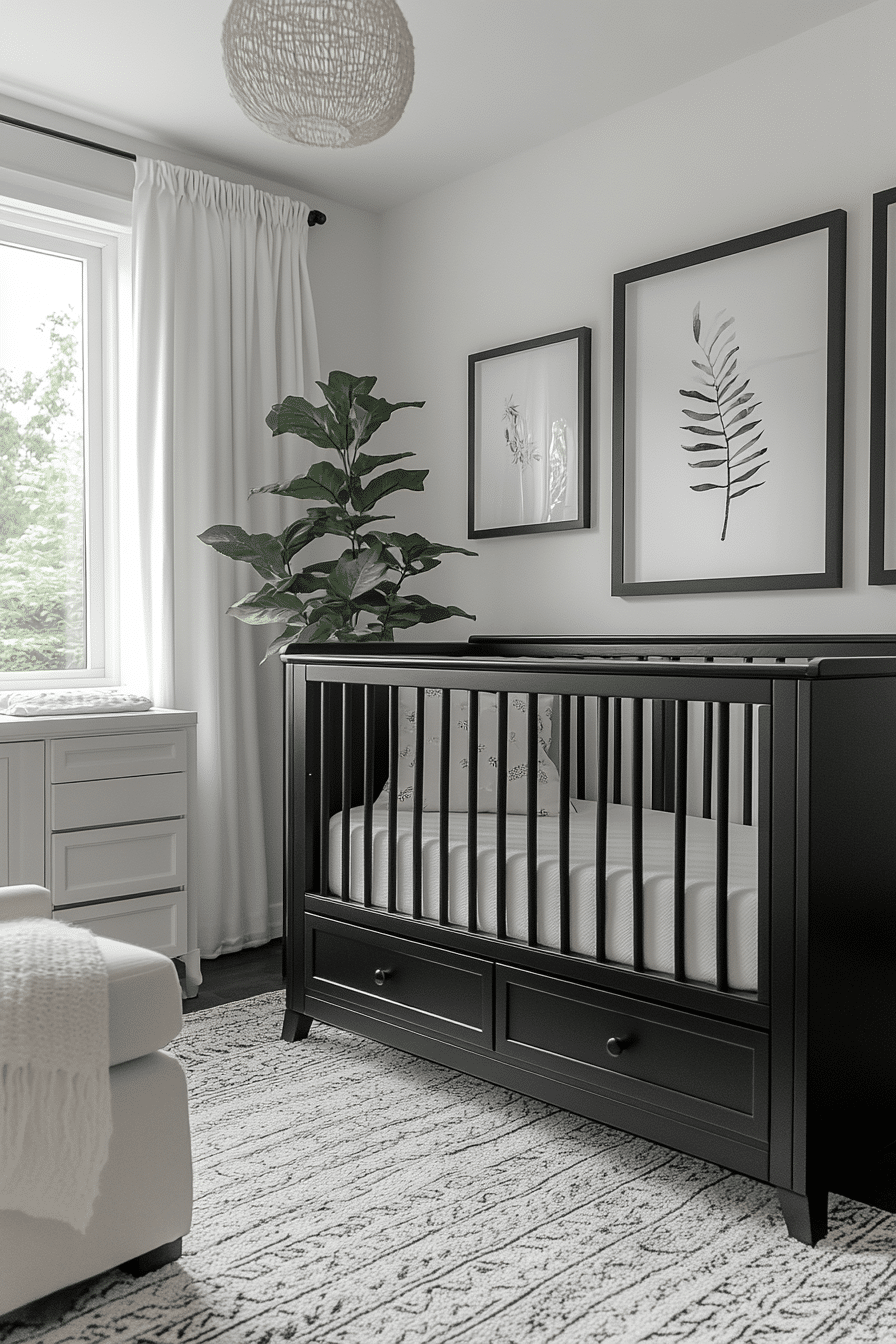 Modern Minimalist Baby Room