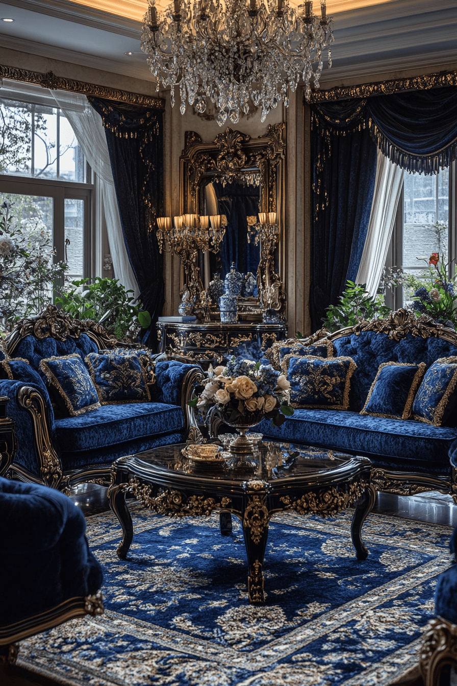 french provincial living room