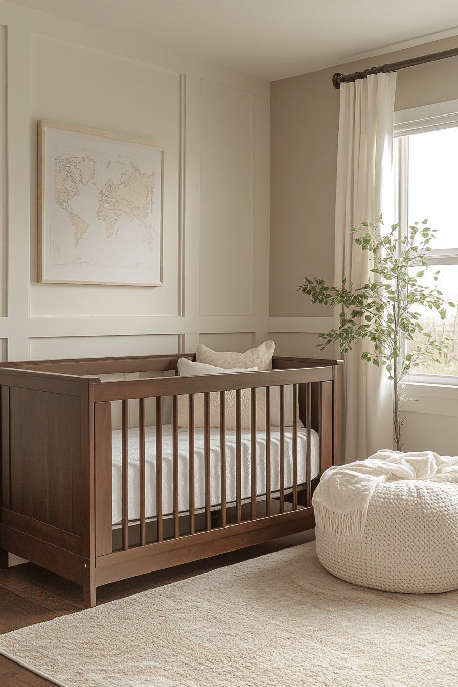 Modern Minimalist Baby Room