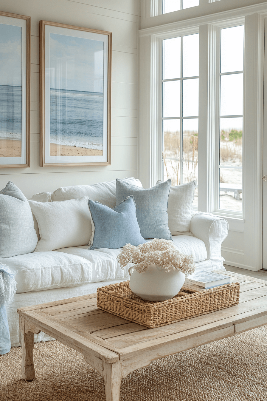 tropical living room