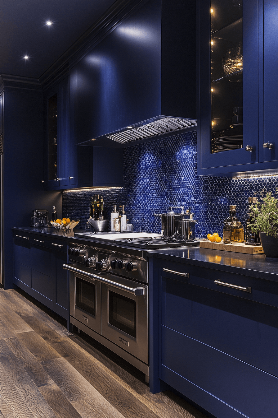 dark kitchen aesthetic