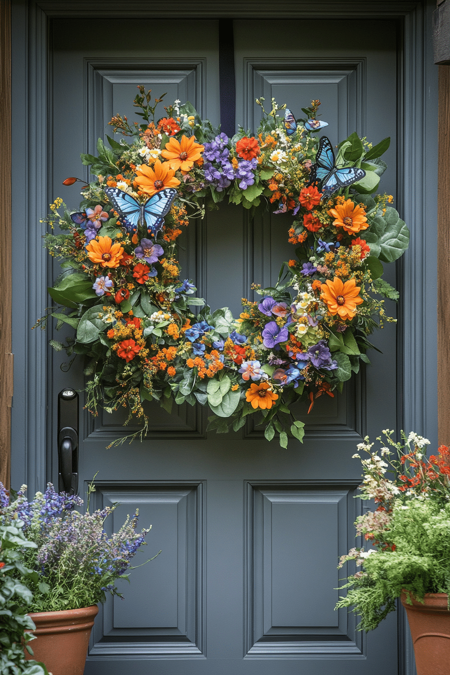 easter wreaths for front door