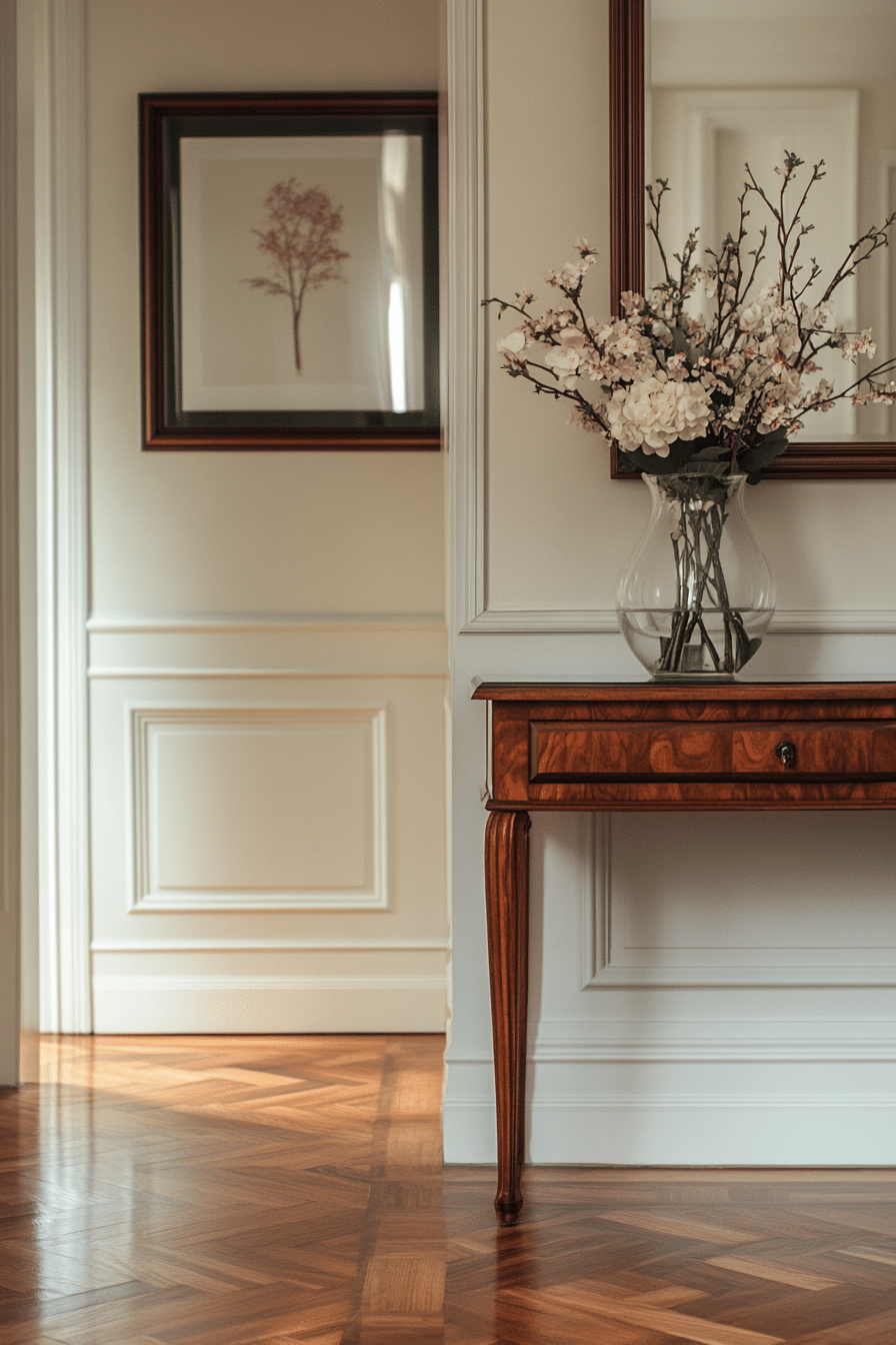 Small apartment entrance