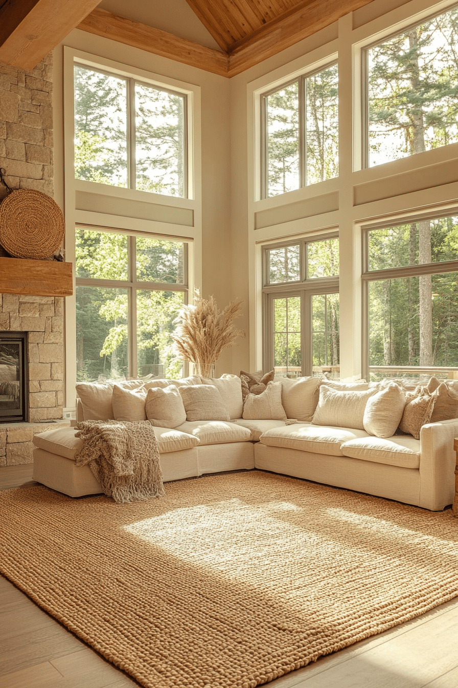 neutral spring home decor ideas