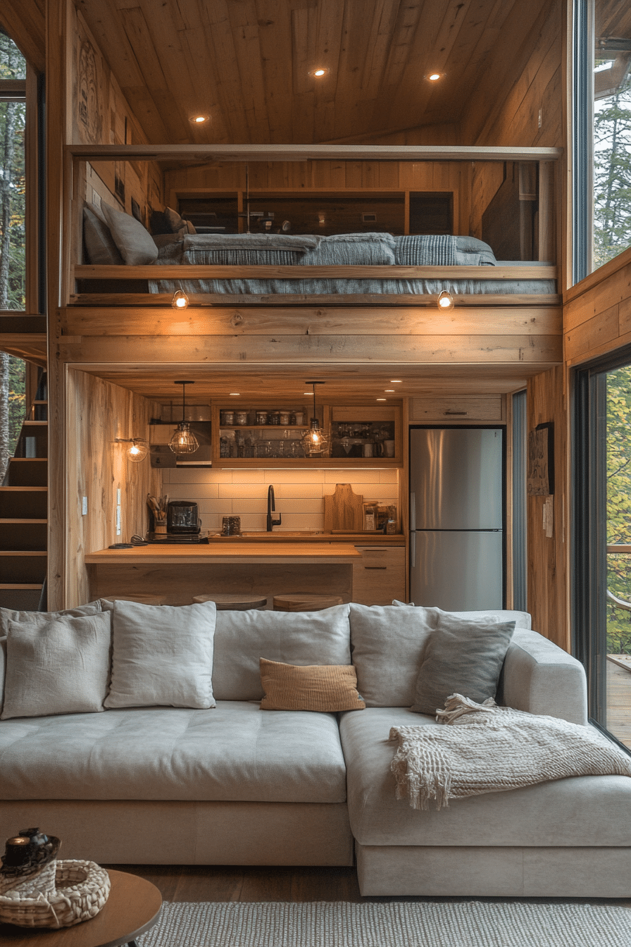 Tiny Cabins Interiors