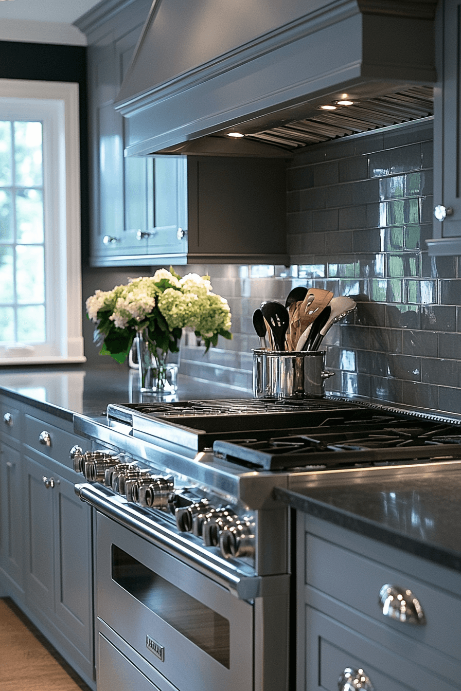 moody cottage kitchen