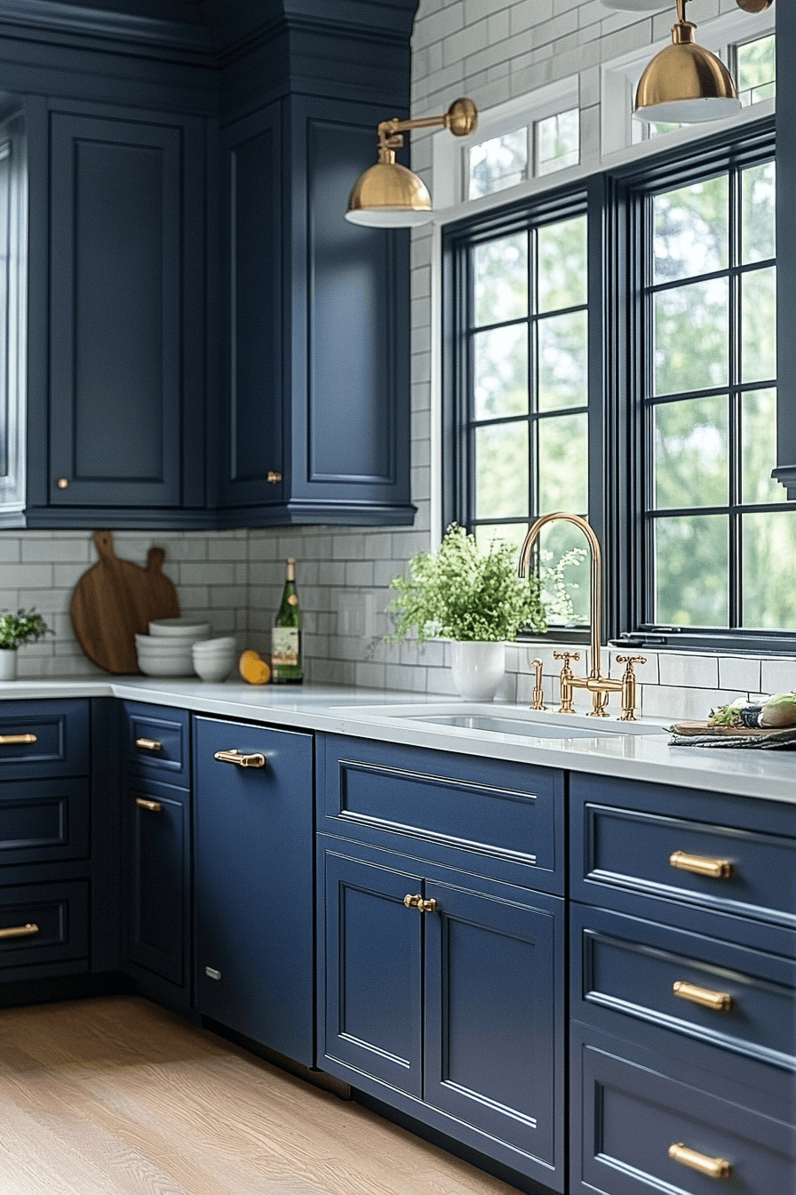 moody cottage kitchen