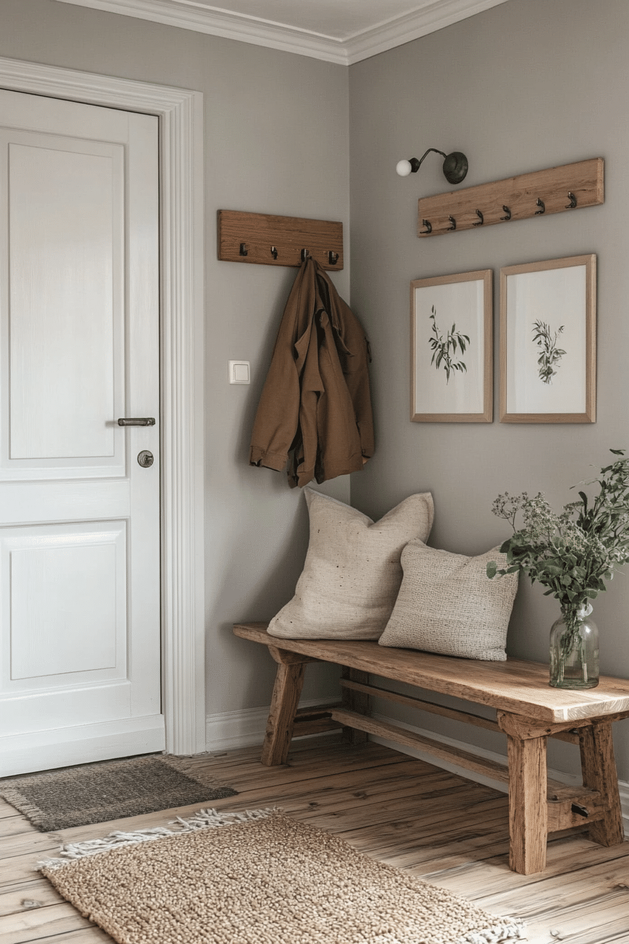 Small apartment entrance