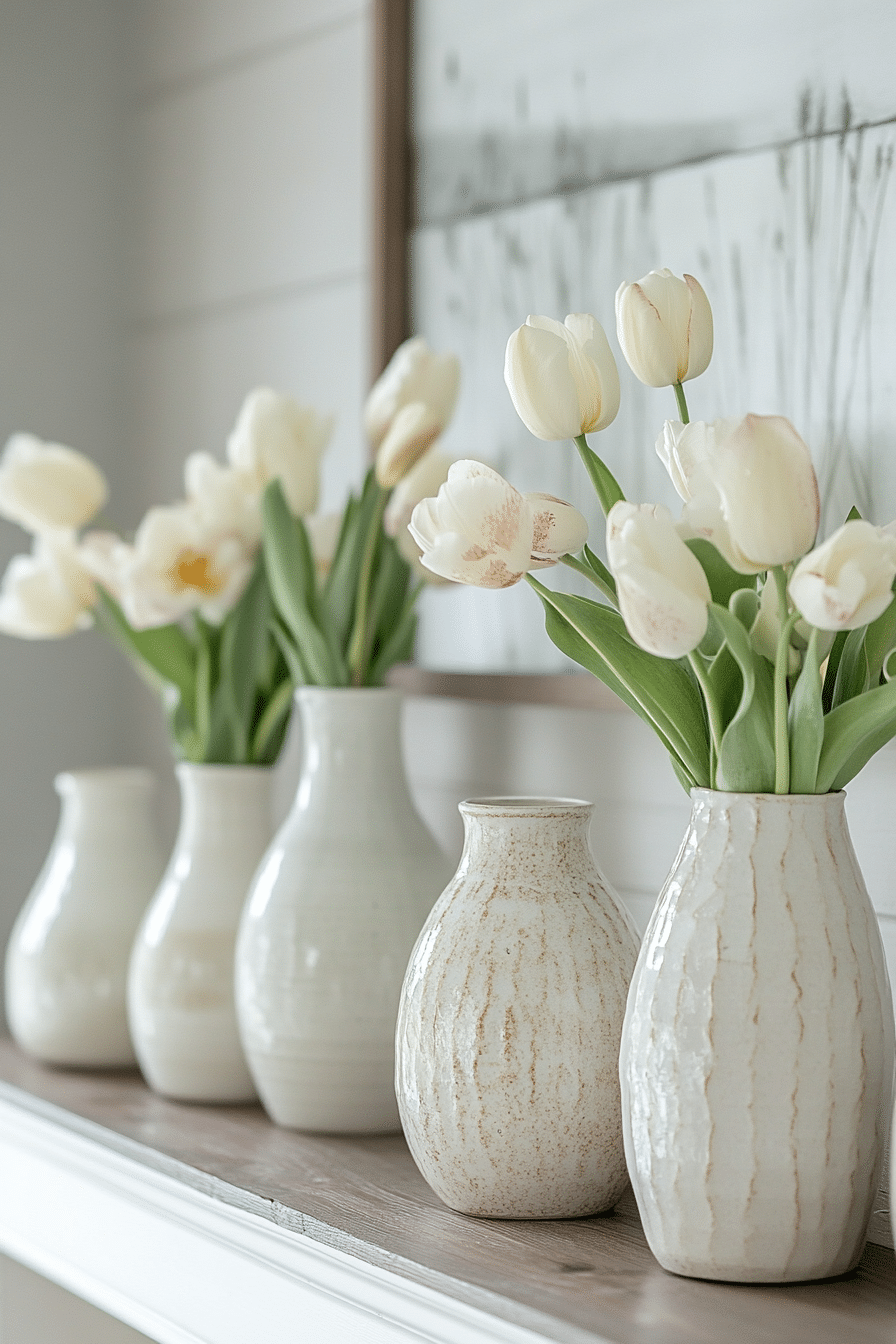 neutral spring home decor ideas