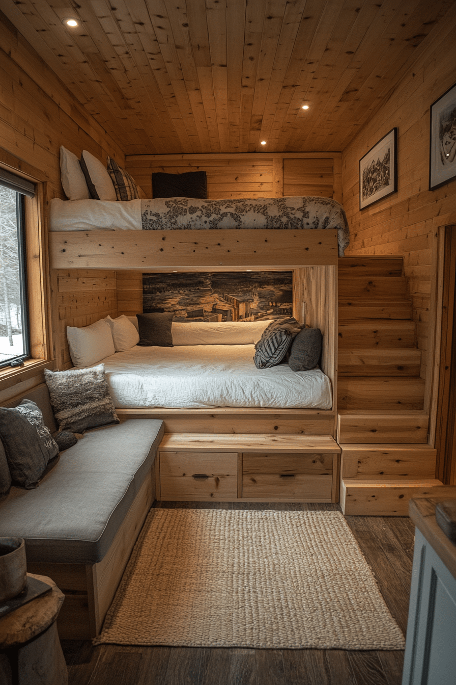Tiny Cabins Interiors