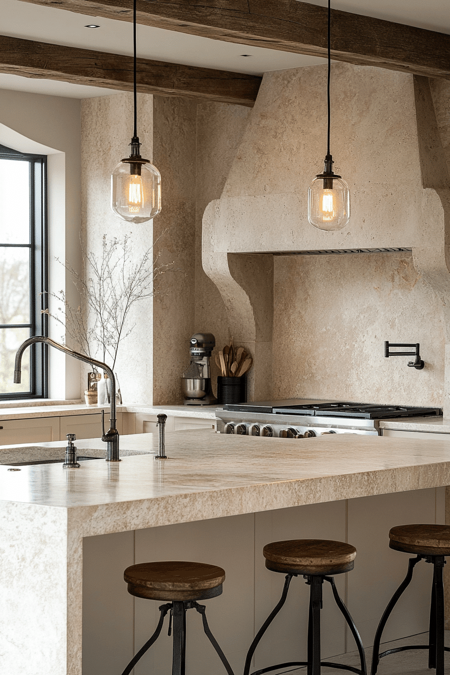 french provincial kitchen