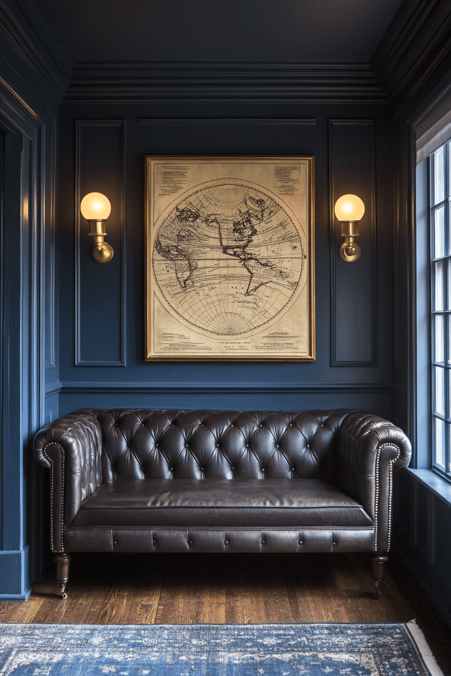 tropical living room