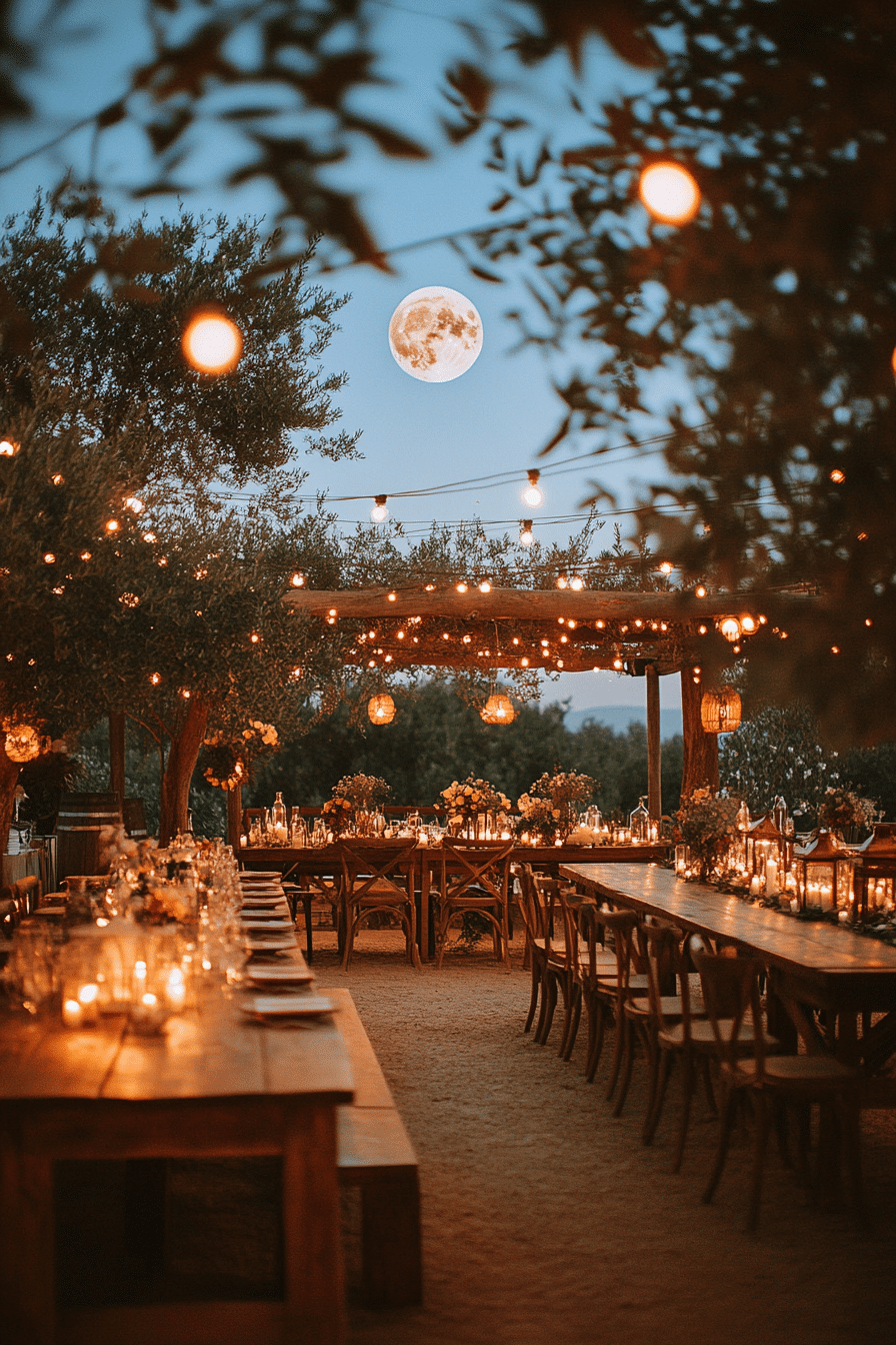boho rustic wedding decor
