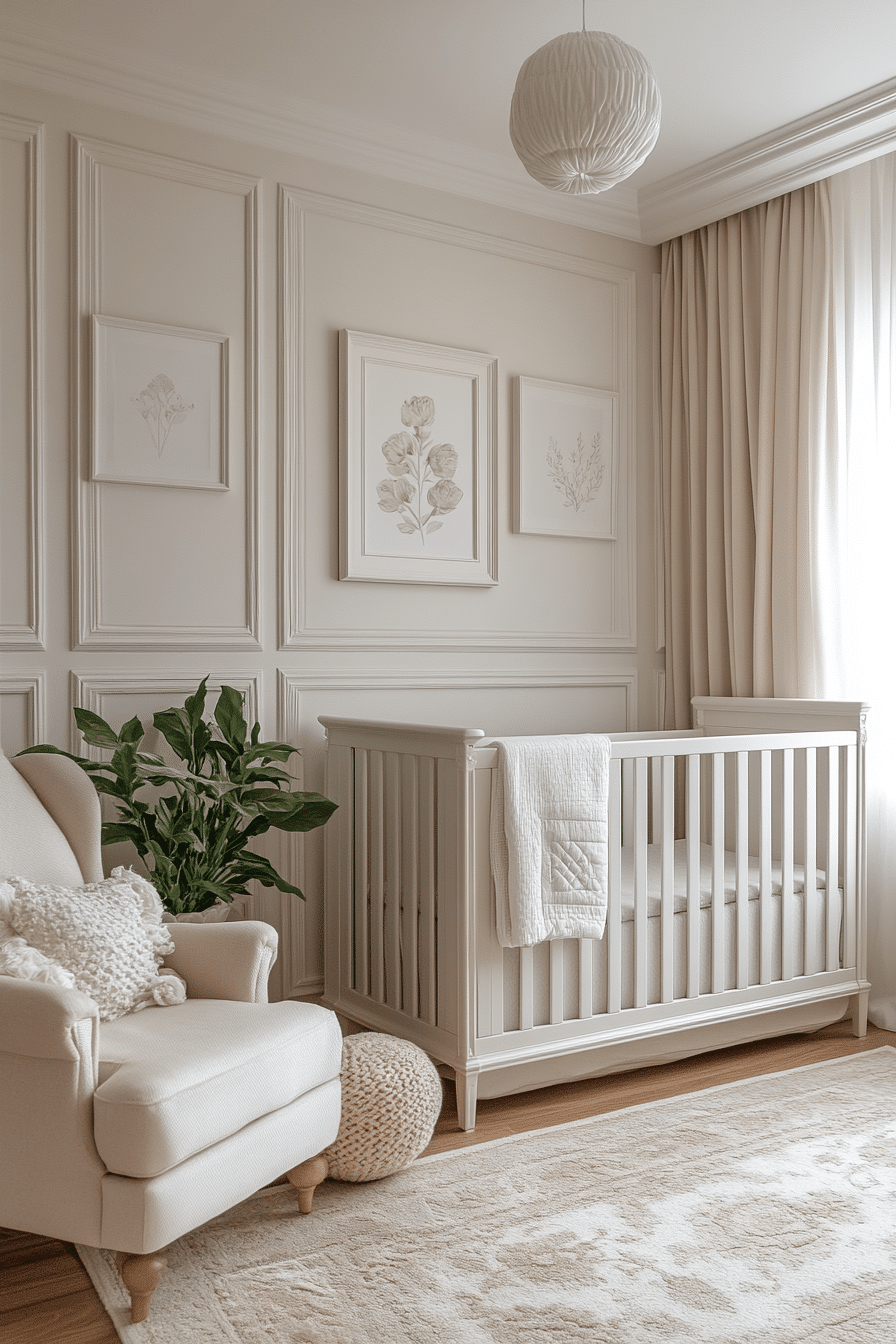 Modern Minimalist Baby Room