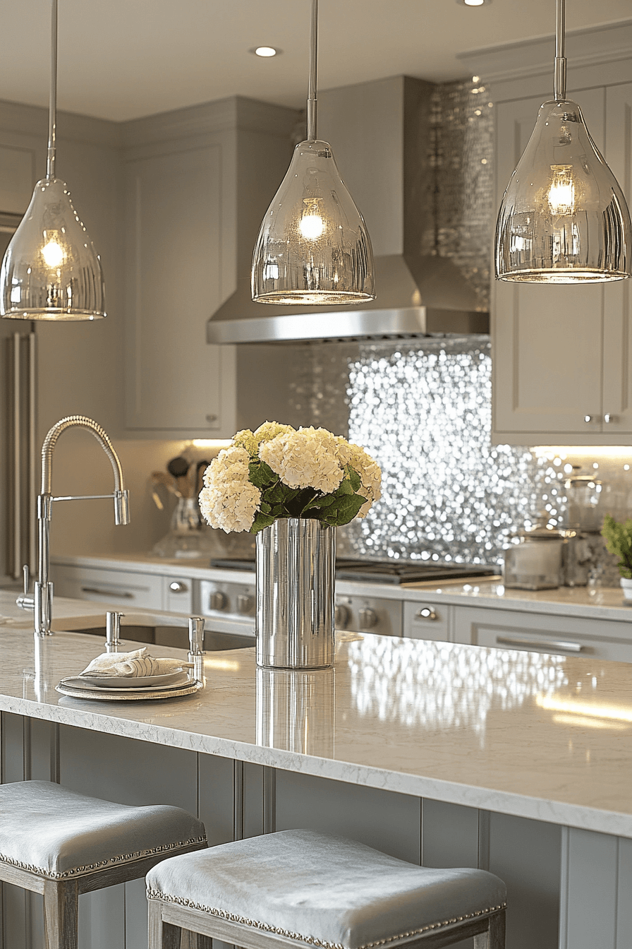 neoclassical kitchen