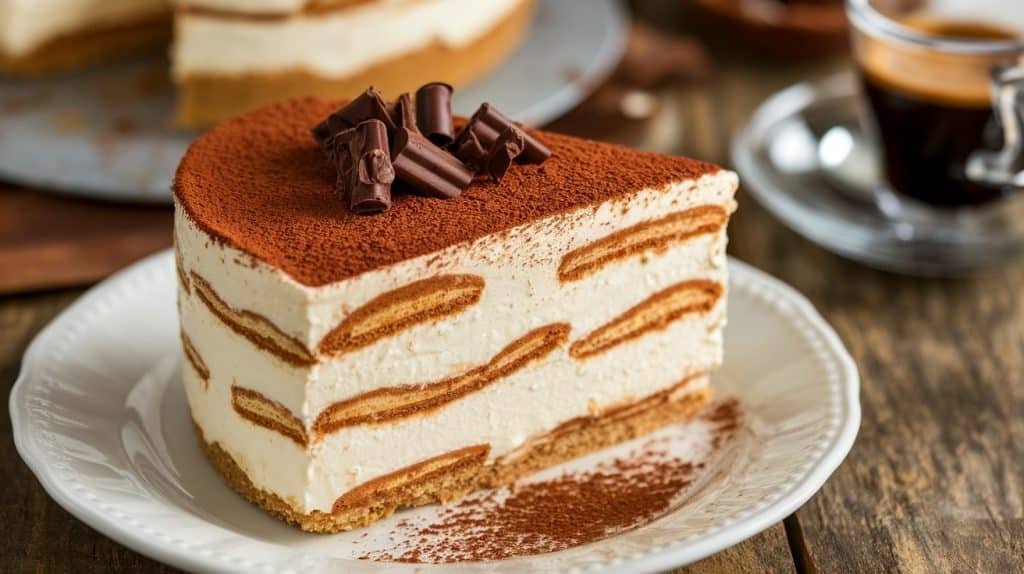 No-Bake Tiramisu Cheesecake