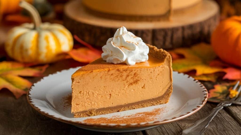 No-Bake Pumpkin Spice Cheesecake