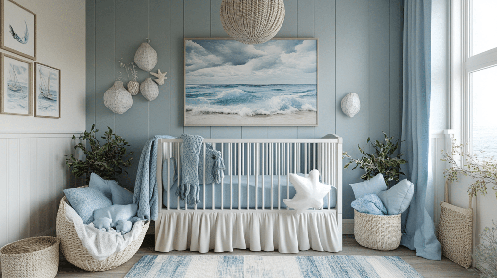Coastal Baby Room