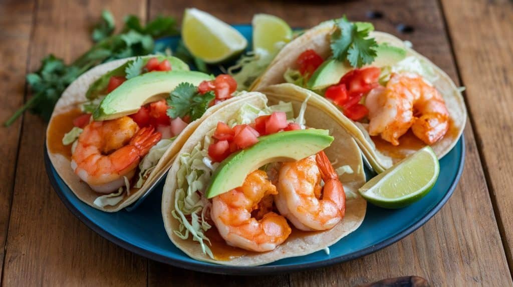 10-Minute Honey Garlic Shrimp Tacos