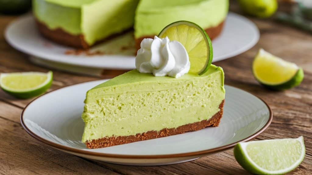 No-Bake Avocado Cheesecake