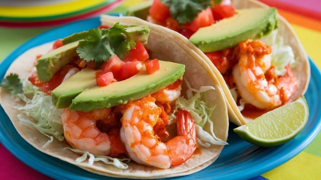 10-Minute Sweet Chili Shrimp Tacos