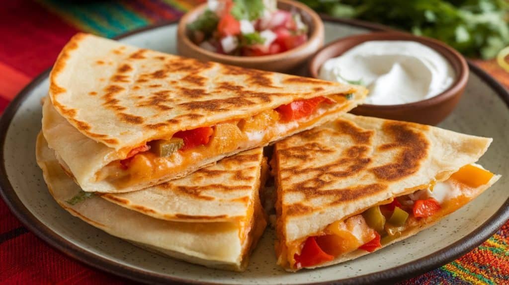 10-Minute Tex-Mex Quesadilla
