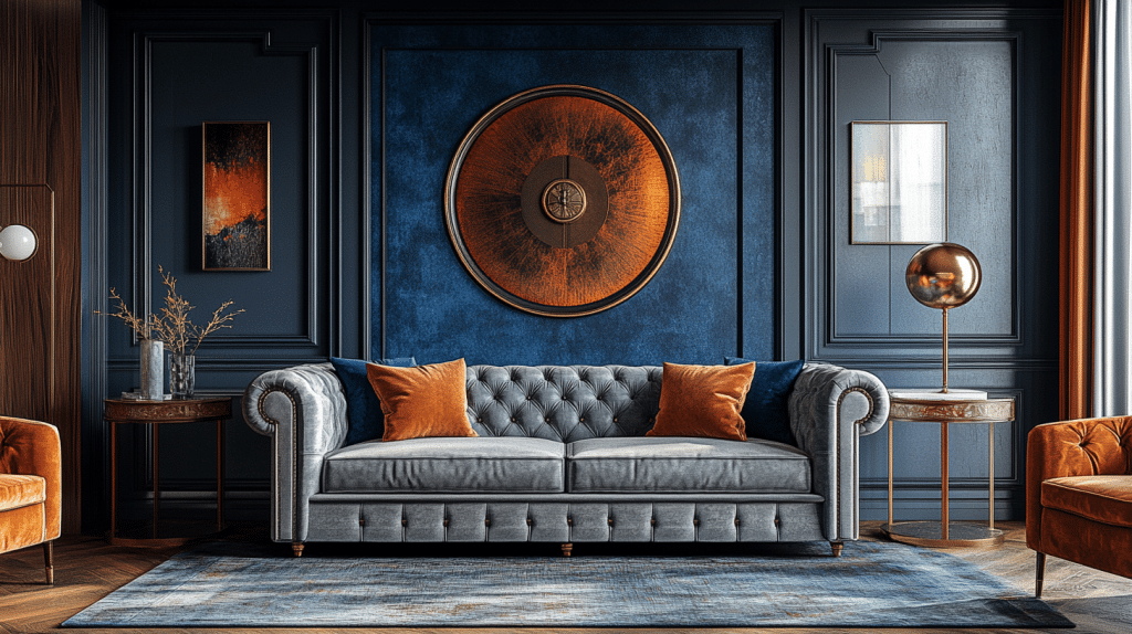 Grey couch aesthetic