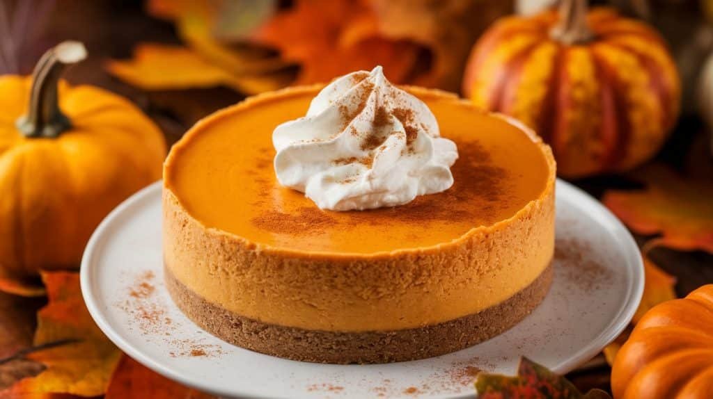 No-Bake Pumpkin Chai Cheesecake