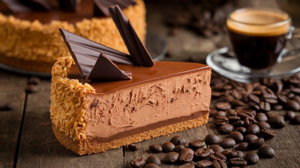 No-Bake Chocolate Espresso Cheesecake