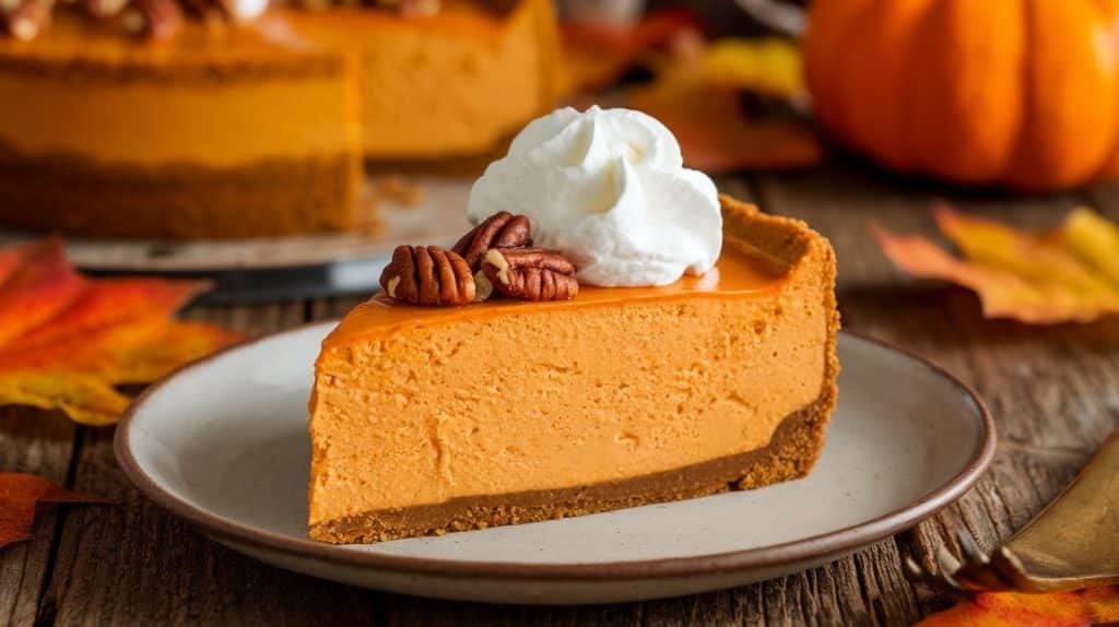 No-Bake Pumpkin Maple Cheesecake