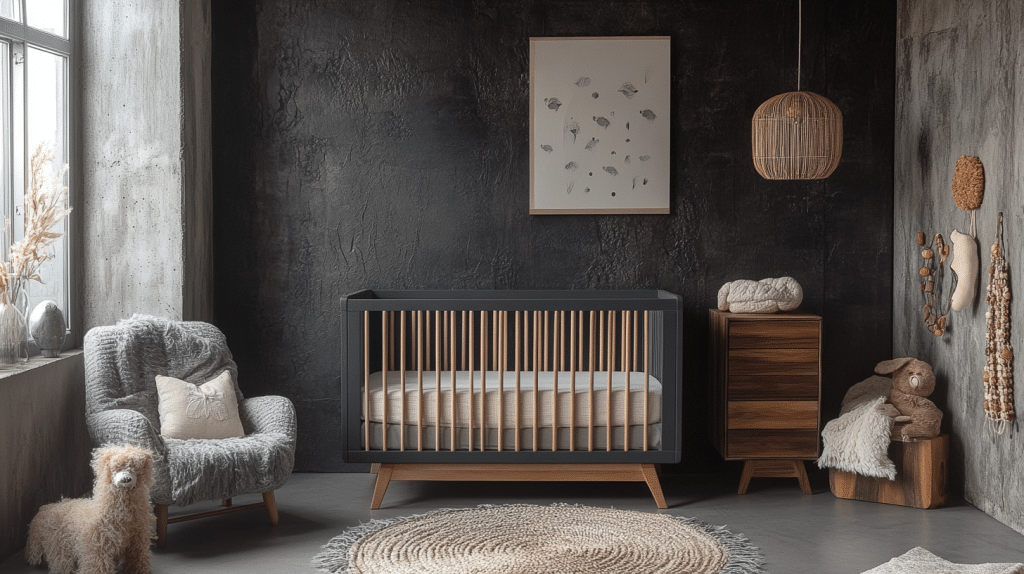 Industrial Chic Baby Room