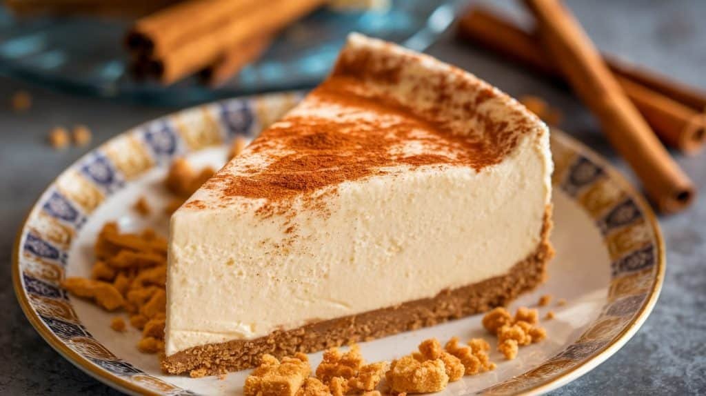 No-Bake Snickerdoodle Cheesecake