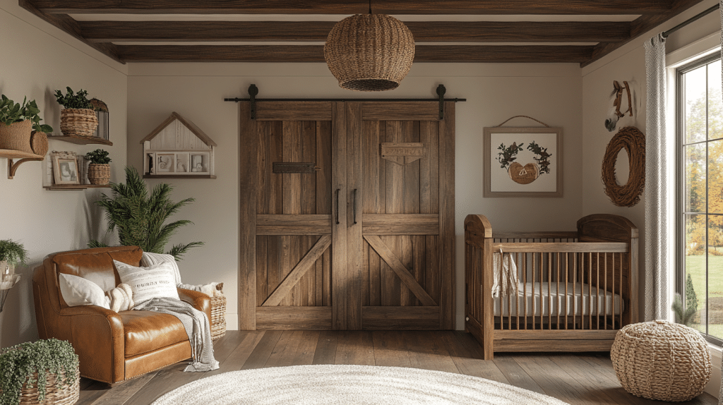 Rustic Farmhouse Baby Room