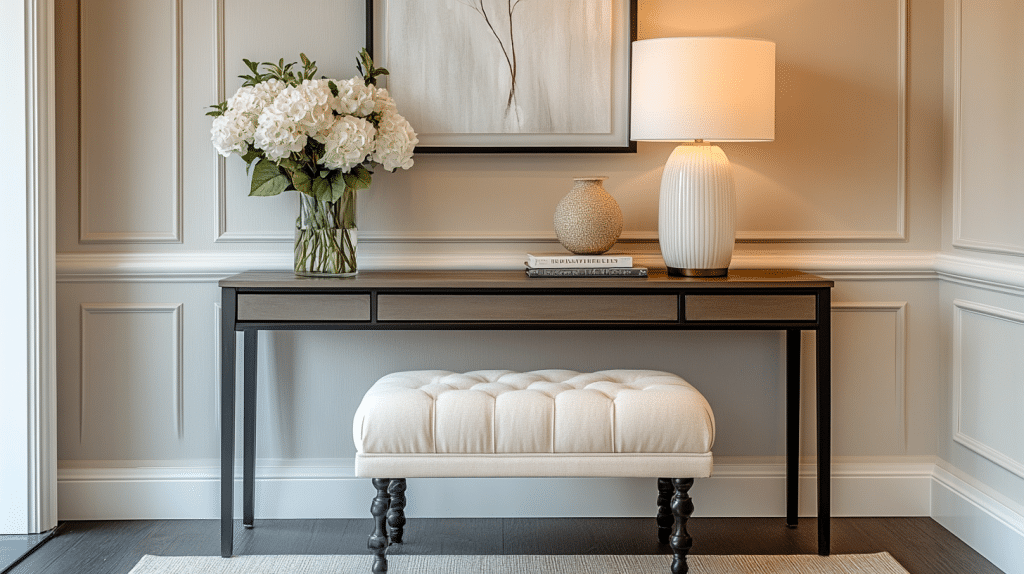 Small apartment entrance