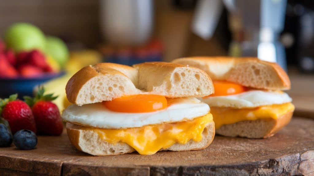 10-Minute Egg and Cheese Breakfast Sandwich