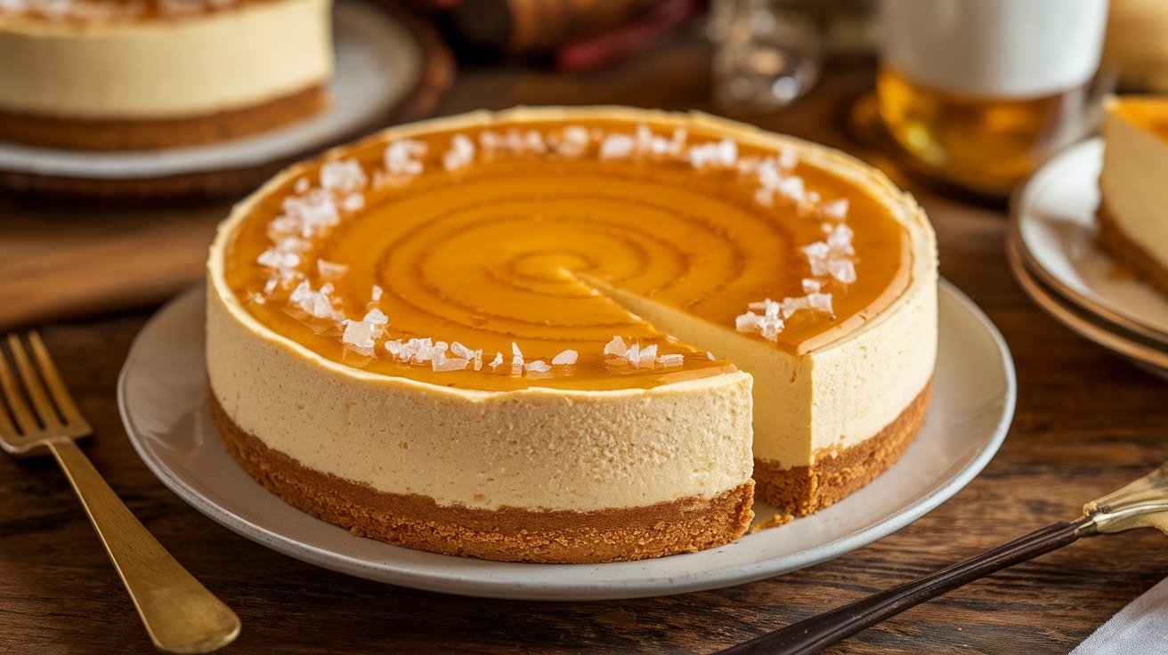 Mouthwatering No-Bake Salted Honey Cheesecake - Courtneys World