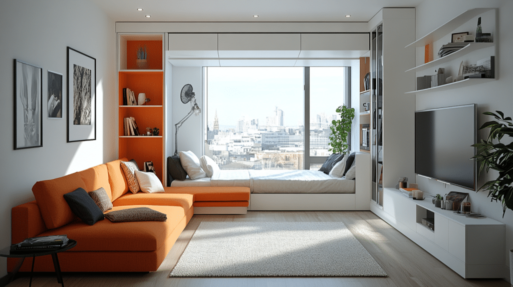 Tiny condo interior design