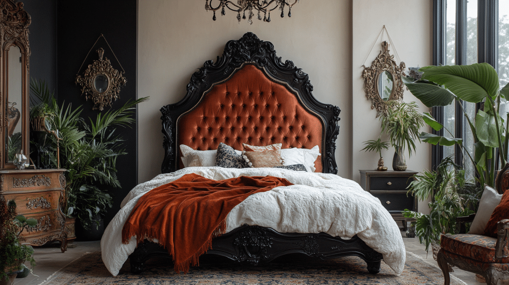 boho gothic bedroom