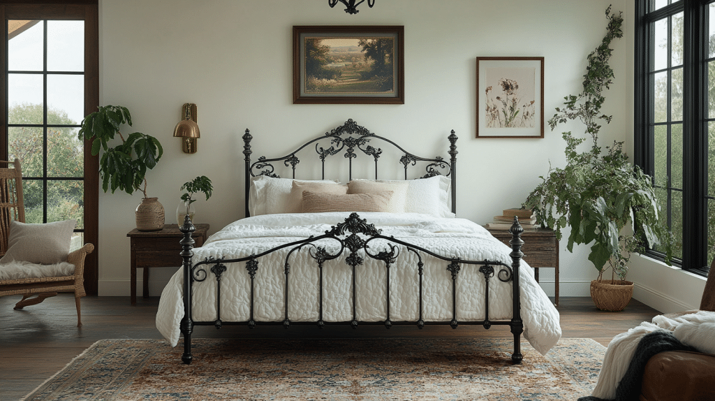 boho vintage bedroom