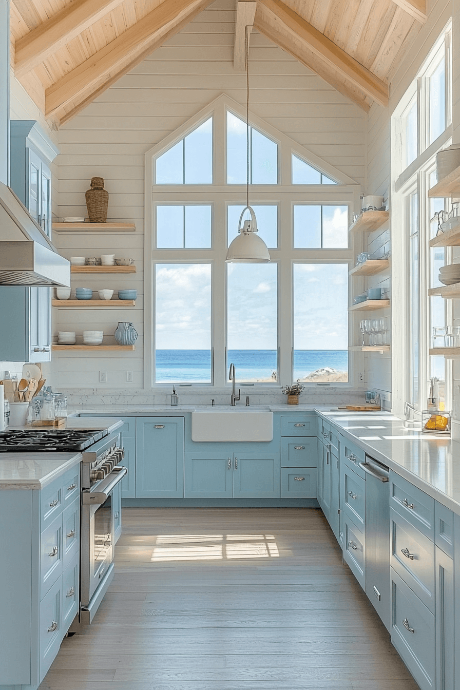 coastal cottage kitchen
